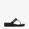 Best Bosanova Sandalias de dedo negras con brillantes