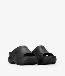 New Bosanova Sandalias de goma con plataforma negras