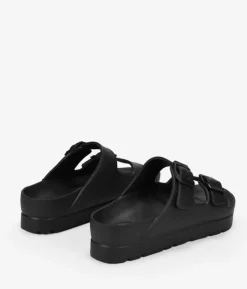 Best Bosanova Sandalias de goma con plataforma negras