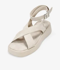 Clearance Bosanova Sandalias de plataforma arena con hebilla