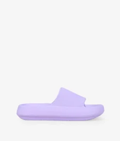 Best Bosanova Sandalias de plataforma lila de goma