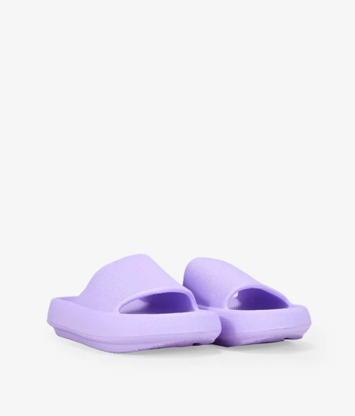 Best Bosanova Sandalias de plataforma lila de goma