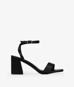 Sale Bosanova Sandalias de tacón negras con pulsera