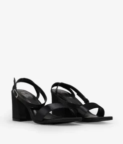 Sale Bosanova Sandalias de tacón negras con pulsera