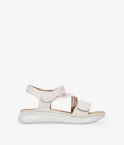 Hot Bosanova Sandalias deportivas beige con cierre fácil