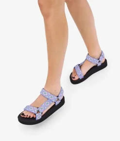 Online Bosanova Sandalias deportivas lila estampado étnico