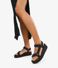 Discount Bosanova Sandalias deportivas negras con plataforma