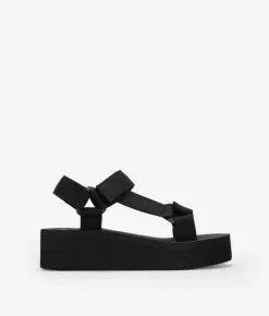 Discount Bosanova Sandalias deportivas negras con plataforma