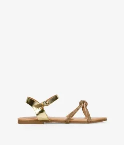Sale Bosanova Sandalias doradas planas