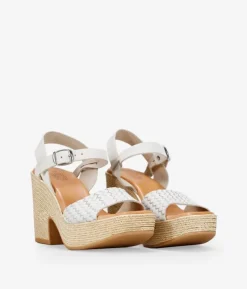 Clearance Bosanova Sandalias hielo en piel con tacón