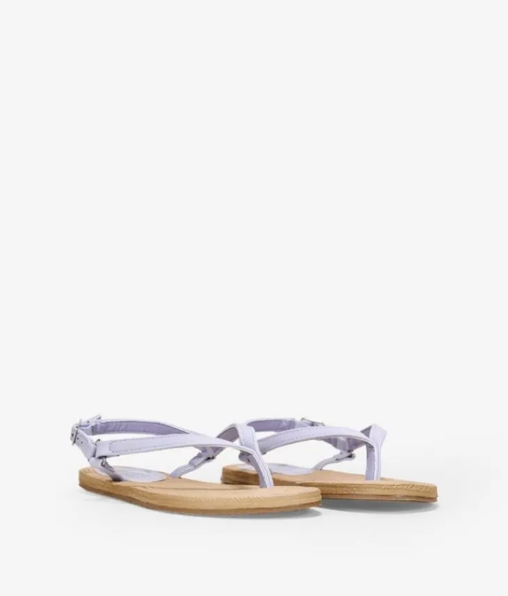 New Bosanova Sandalias lilas de dedo