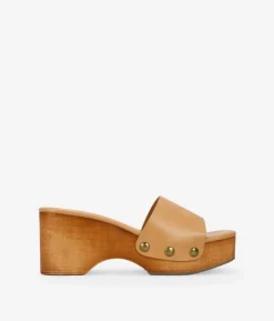 Best Bosanova Sandalias marrones con cuña de madera