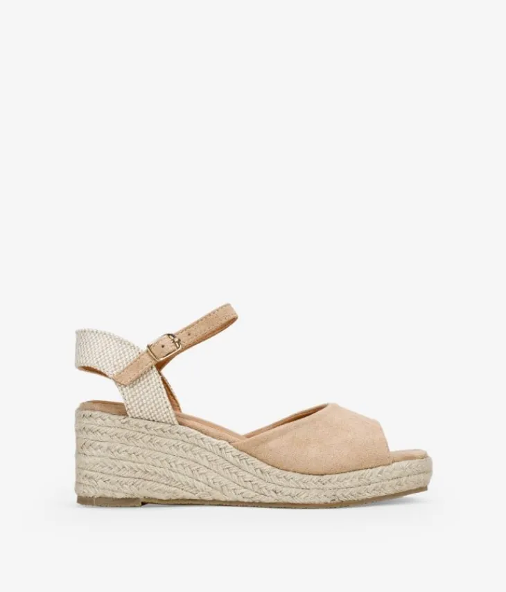 Best Bosanova Sandalias marrones con cuña de esparto