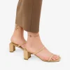 Outlet Bosanova Sandalias marrones con tacón