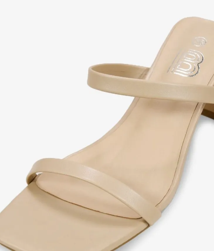 Outlet Bosanova Sandalias marrones con tacón