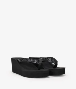 Discount Bosanova Sandalias negras con cuña