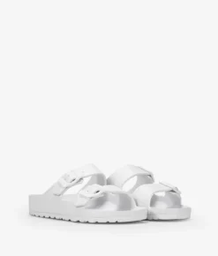 Discount Bosanova Sandalias planas blancas de goma