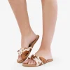 Best Bosanova Sandalias planas estampado vaca
