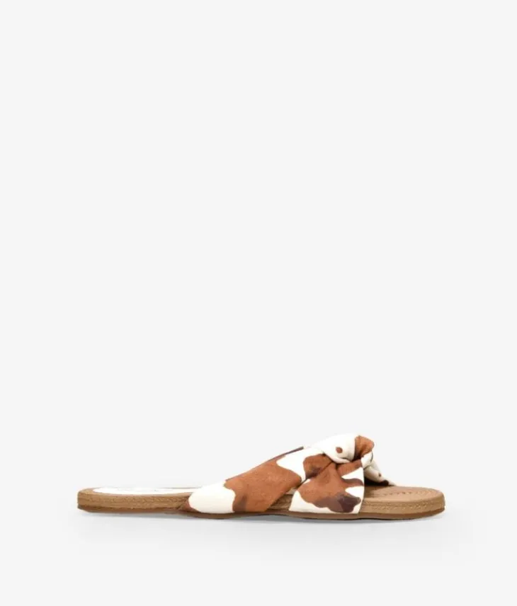 Best Bosanova Sandalias planas estampado vaca