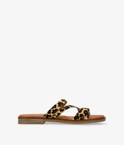Best Bosanova Sandalias planas leopardo de piel
