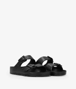 Online Bosanova Sandalias planas negras de goma