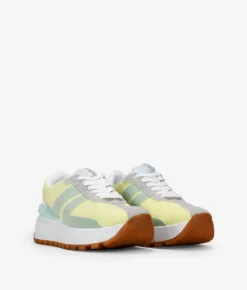 Clearance Bosanova Zapatillas amarillas con cordones