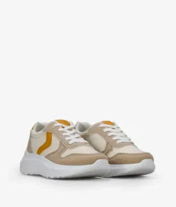 Outlet Bosanova Zapatillas beige con cordones