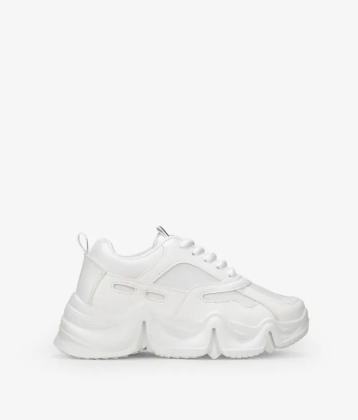 Best Bosanova Zapatillas blancas con plataforma
