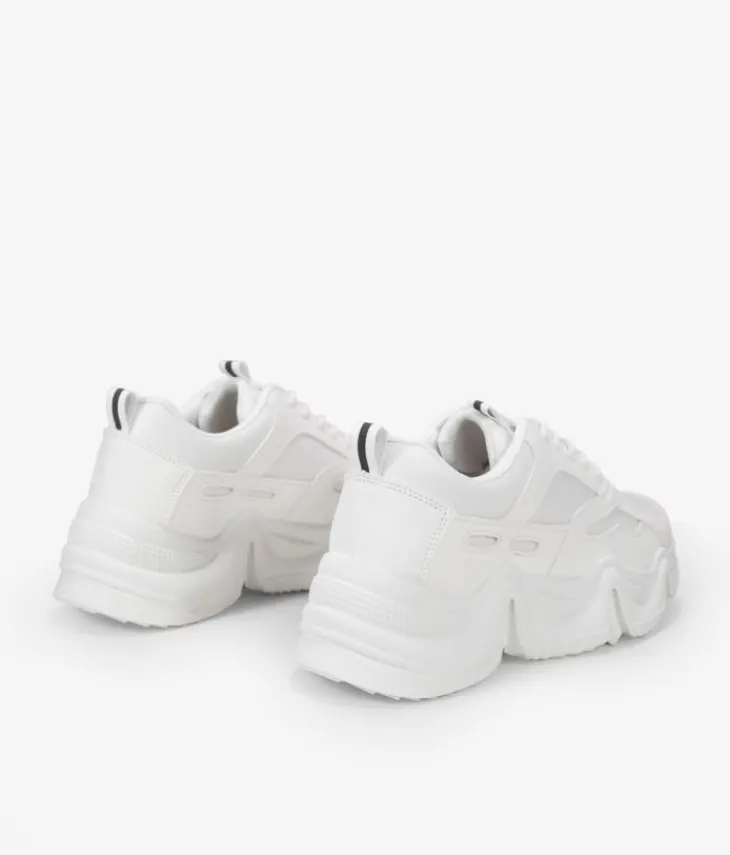 Best Bosanova Zapatillas blancas con plataforma