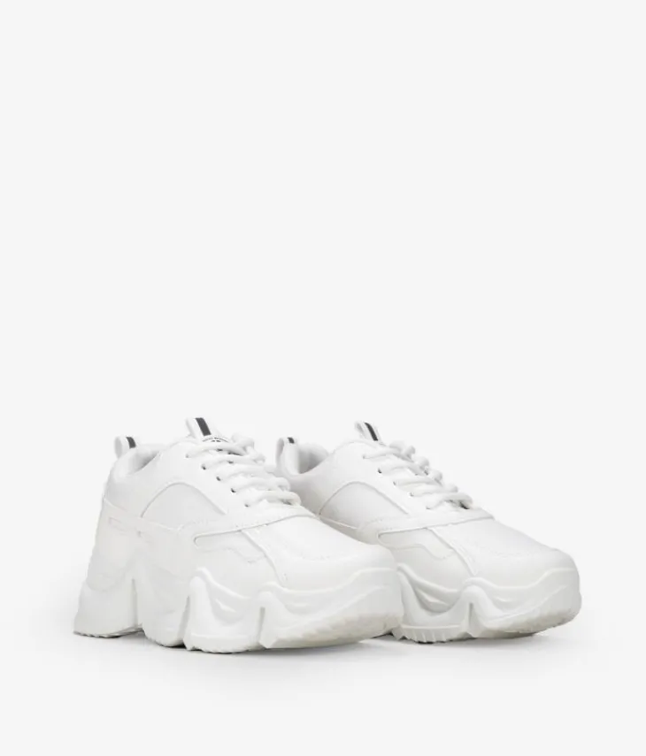 Best Bosanova Zapatillas blancas con plataforma