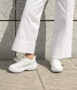 Online Bosanova Zapatillas con plataforma blancas estilo deportivo