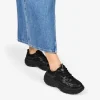 Discount Bosanova Zapatillas con plataforma negras estilo deportivo