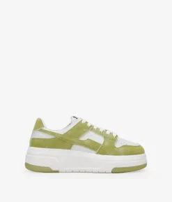 Discount Bosanova Zapatillas con plataforma verdes con cordones