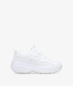 Online Bosanova Zapatillas con plataforma blancas estilo deportivo