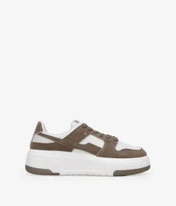 Online Bosanova Zapatillas con plataforma marrones con cordones