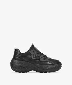 Discount Bosanova Zapatillas con plataforma negras estilo deportivo