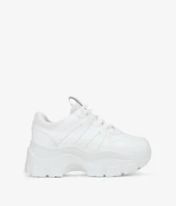 Clearance Bosanova Zapatillas con plataforma blancas