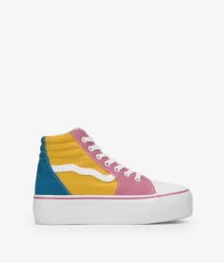 Best Bosanova Zapatillas de tela altas multicolor con plataforma