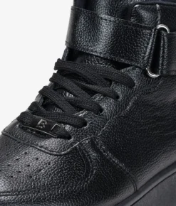 Online Bosanova Zapatillas negras abotinadas
