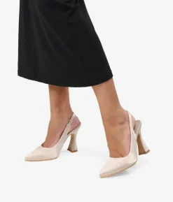 Sale Bosanova Zapatos de tacón acampanado beige