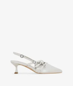 Sale Bosanova Zapatos de tacón beige destalonados