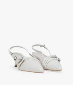 Sale Bosanova Zapatos de tacón beige destalonados