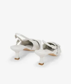 Sale Bosanova Zapatos de tacón beige destalonados