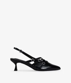 Online Bosanova Zapatos de tacón negros destalonados