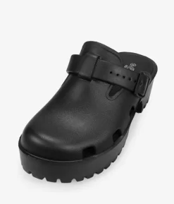 Best Bosanova Zuecos de goma negros con plataforma